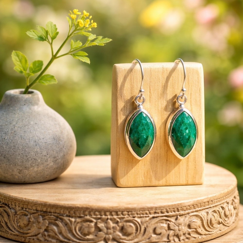 Emerald Earrings - image 5